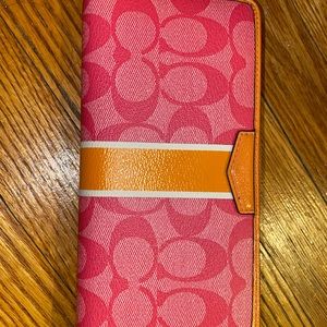 Authentic coach wallet